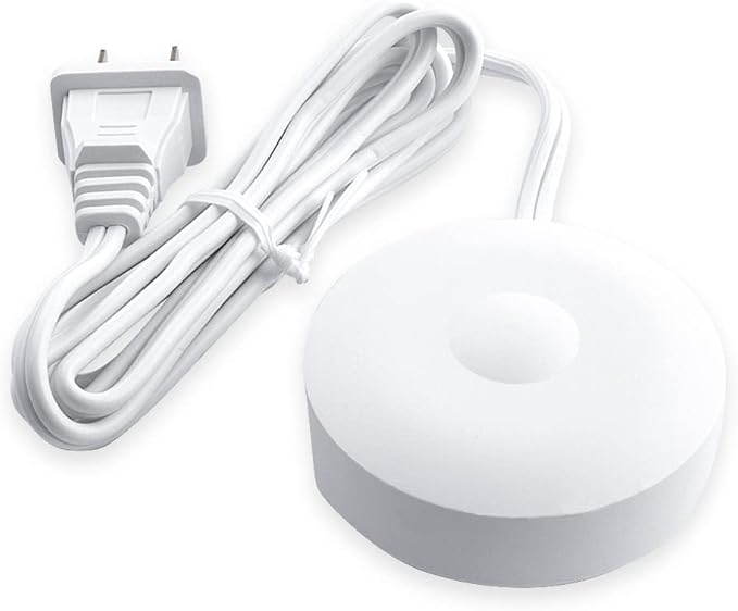 Power Charger Adapter Charging Dock Station Compatible for Oral B iO7 iO8 iO9 Type3768 Toothbrush (White)