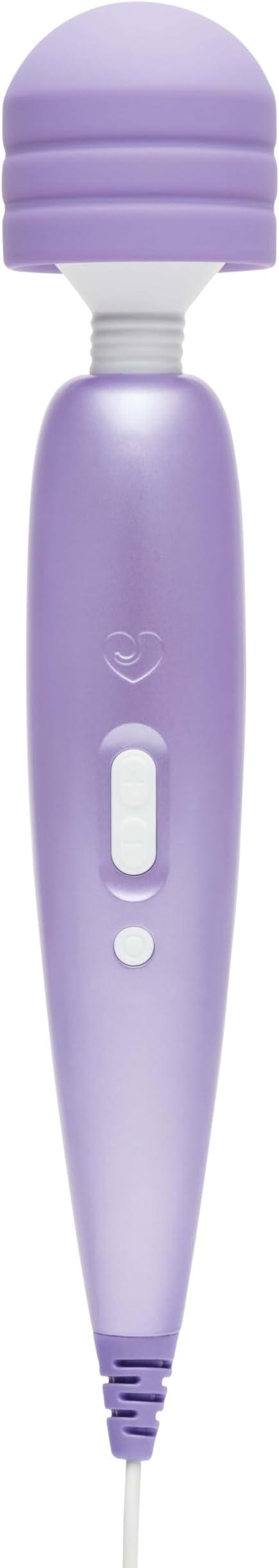 Lovehoney Powerful Electric Handheld Massager | Mains Powered Body Massage Tool with 12 Vibration Modes | Flexible Neck for Muscle Aches in Back Neck Shoulders Legs | Lilac