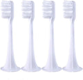 4/10Pcs/SetCompatible for T300/T500 Replacement Brush Heads Electric Toothbrush Protect Soft Nozzles Bristle(4White)