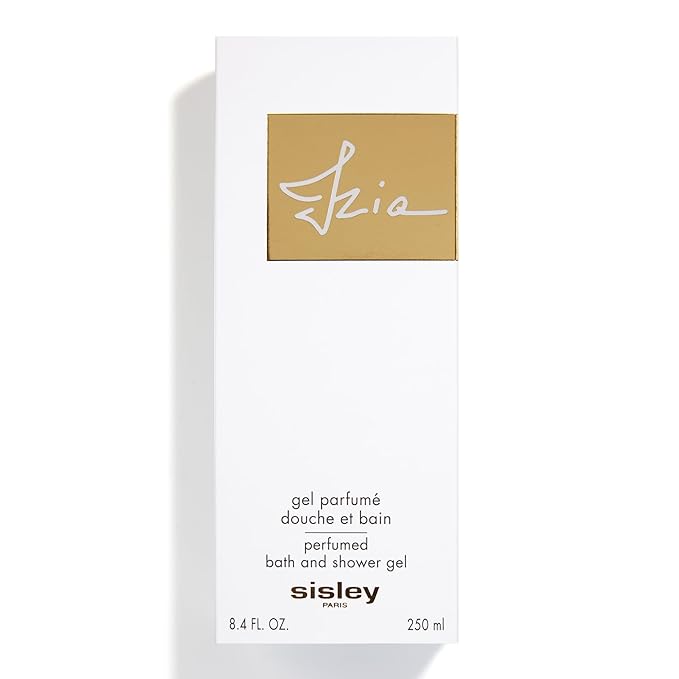 Sisley Paris Bath and Shower Gel Izia - 250 mL - Gently Cleanses for Soft Delicately Scented Skin