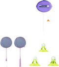 羽毛球单人锻炼器 Neck and Back Massager 自动回弹自打室内一个人打自练神器在家练习 HomeOffice Body Electric Massagers
