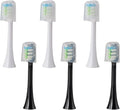 Replacement Brush Heads Compatible for SOOCAS X3U/X3Pro/X5 6/12pcs Bristle Electric Toothbrush Sealed Packed(SHUSHI-WH3BK3)