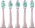 Sonic Electric Toothbrush Replacement Soft Head Whitening Clean Teeth 5PCS Compatible for CDK DCK(Pink)
