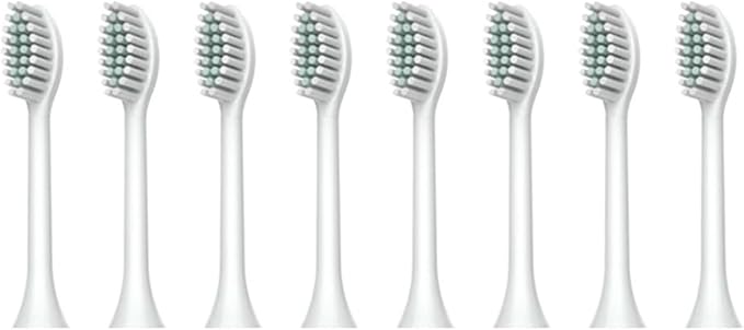 N100 N105 Sonic Electricc Toothbrush Replacement Brush Head(White Brush head5)