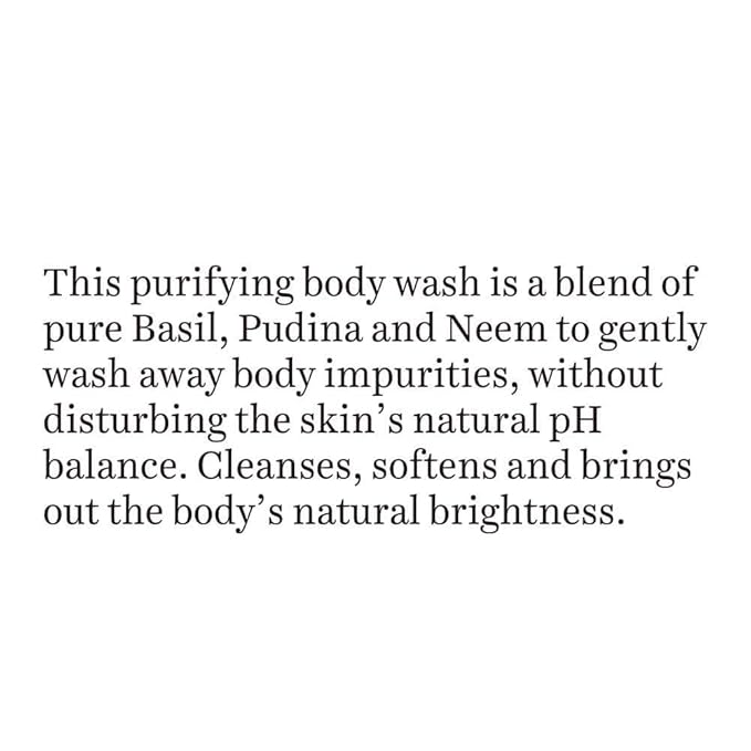 Basil &amp Parsley Revitalizing Body Wash | Soften Skin | Provides Natural Brightness | Deeply Cleanses | 100% Botanical Extracts | Suitable for All Skin Types | 200ml | 6.76 Fl Oz