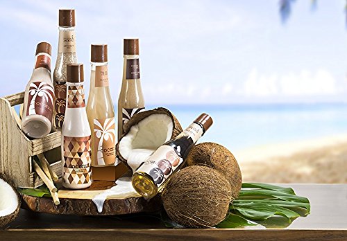 Tropical Milky Coconut Bath &amp Body Set Skin Care Bath for Women &amp Men Shower Gel Bubble Bath Bath Salts Body Butter Body Scrub Body Lotion - Luxury Spa Set Luxury Body Care Gift Unisex –