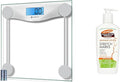 Etekcity 400lb Bathroom Body Weight Scale and Palmer's Cocoa Butter 8.5oz Stretch Mark Massage Lotion Pregnancy Skin Care