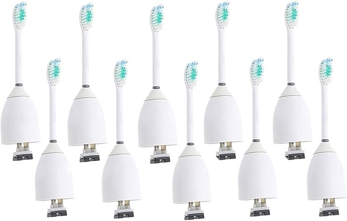 Replacement Electric Toothbrush HeadsCompatible for Philips Sonicare E-Series HX7001 HX7022 HX9500(10 PCS)