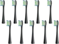 Brush Head ReplacementCompatibility for Oclean Electric Toothbrush Soft Bristle X/X PRO/ Z1 Brushes Replaceable Fit(10 Black)