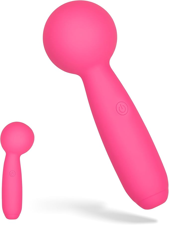 Hello Nancy Personal Wellness Massager for Women – Body Safe Silicone Relaxation Device with 10 Patterns Quiet and Discreet Vibrating Massager Rechargeable with 60-75 Minutes Use Time