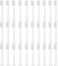 Compatible with Replacement Toothbrush HeadsCompatible for T200/T200C Vacuum Soft Bristle(White-30pcs)