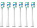 Toothbrushes Head SuitableCompatible for All Models of Usmile Brand Electric Independent(6pcs White)