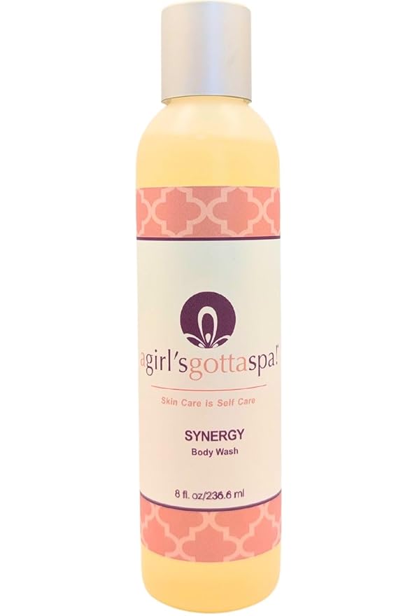 A Girl's Gotta Spa! Synergy Lavender Body Wash Plant-Based Gentle Cruelty-Free 8 Ounces