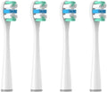 Toothbrushes Head SuitableCompatible for All Models of Usmile Brand Electric Independent(4pcs White)