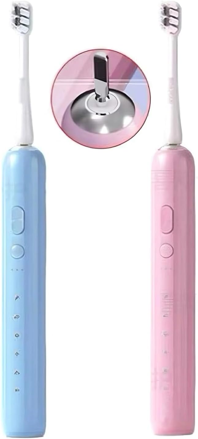 Replacement Toothbrush Head Compatible for NX7000 Sonic Electric Soft Bristle Tooth Brush16pcs(16PINK Clean Type)