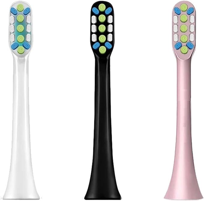 Compatible for V1 V2 X3 X3U X5 D3 Electric Toothbrush Heads(12white)