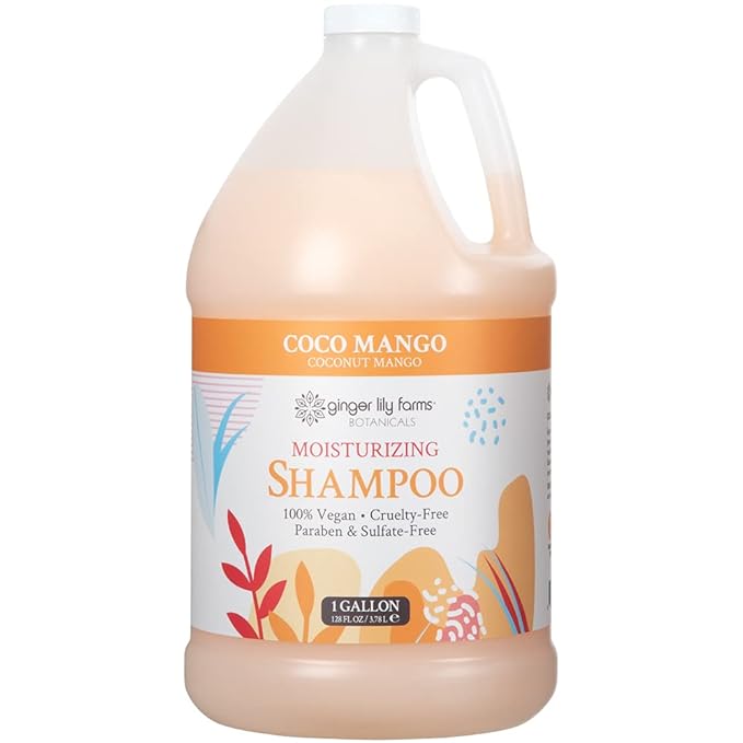 Ginger Lily Farms Botanicals Body Wash + Shampoo + Conditioner Bundle Coco Mango