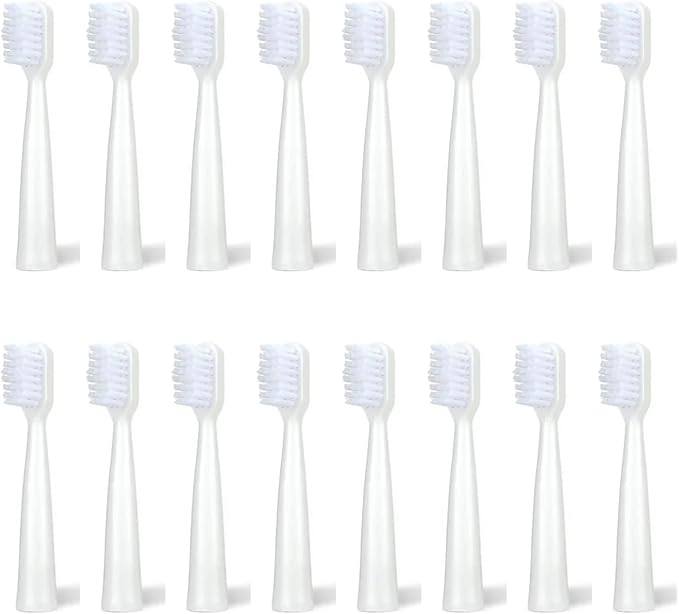 Replacement Toothbrush HeadsCompatible for Jianpai S12/HYUNDAI XM-806(16white)