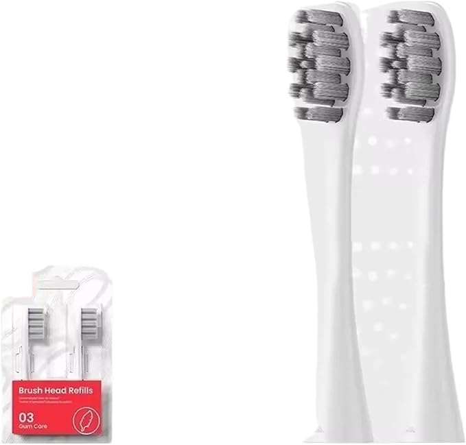 Replacement Brush HeadsCompatible for X/X PRO/ Z1/ F1/ One/Air 2 Sonic Electric Toothbrush Head(Oclean P1S12 2PCS)