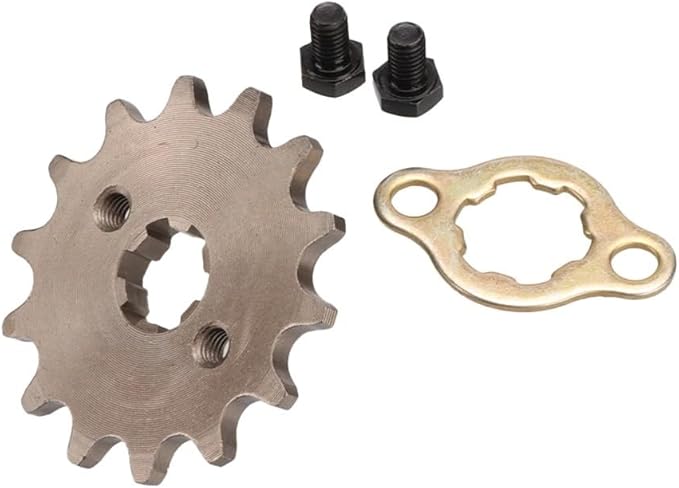 Fit For 415# 17MM Tooth NO. 14T 15T 16T 17T Item Diameter : 1.7cm Item Weight : 0.16kg Item Height : 1cm Item Width : 10cm Item Length : 10cm Replacement parts(17T)