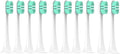 Replacement Brush HeadsCompatible for Xiaomi Mijia T300/T500/T700 Toothbrush Soft Bristle Nozzles(10Green)
