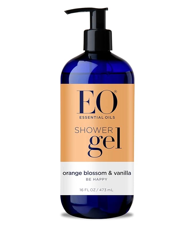 EO Shower Gel Orange Blossom Vanilla Organic 16 Fl Oz