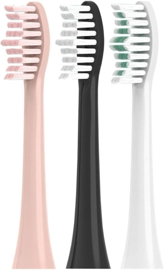 Replacement Toothbrush Heads Compatible for Revyline RL085 Electric Accessories Nozzles Bristles(8PCS White)