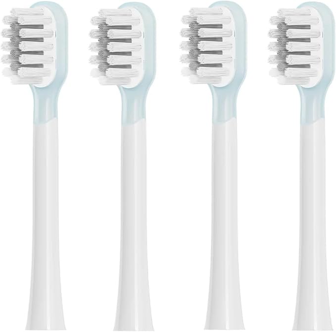4 Pcs Compatible for Laifen Full Range Replacement Electric Toothbrush Heads Cleansing &amp Brightening Type/Sensitive(3)