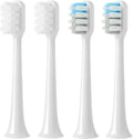 4/8Pcs Compatible for Xiaomi Electric Toothbrush HeadCompatible for Mijia Sonic T200/200C Replacement Brush Head MES606 Soft Bristle(White2Pcs green2Pcs)