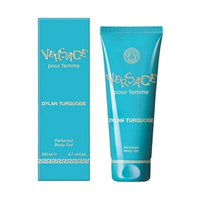 Versace Dylan Turquoise Body Gel for Women – 6.7 Ounces