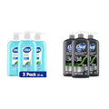 Dial Body Wash Refresh &amp Renew Spring Water 23 fl oz (Pack of 3) &amp Men 3in1 Body Hair and Face Wash Recharge 69 fl oz (3-23 fl oz Bottles)