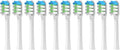 Replacement Toothbrush HeadCompatible for SEAGO S2/S5/S10/SK2/SG972/S2X/SG851(Red)