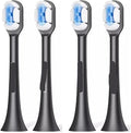 Compatible for Soocas X3 2Pcs Soocare Electric Toothbrush Cloud Feeling Head Compatible for Mi SOOCARE Brush Head Replacement(2 Boxes Black)