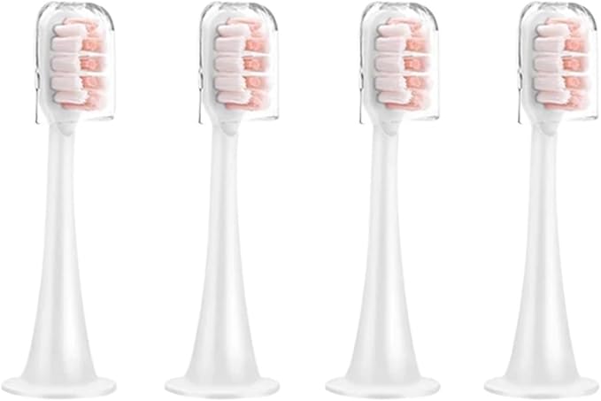 4pcs Replacement Brush HeadsCompatibility for Xiaomi Mijia T300 T301 T500 Toothbrush Head(3)