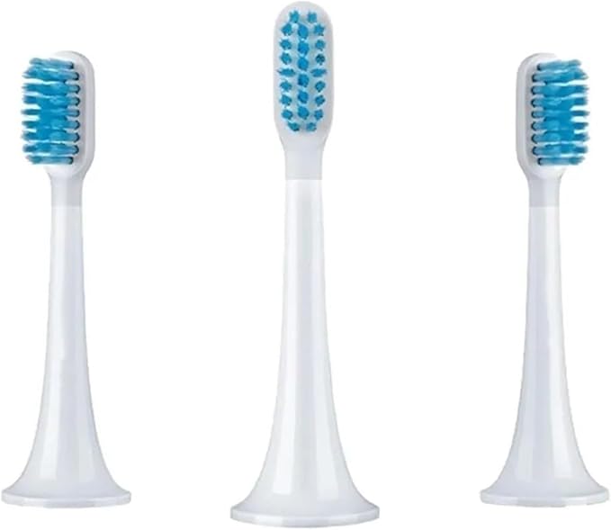 Replacement Brush Heads Compatible for T300 T500 T700 Electric Toothbrush Nozzles with Dust Cover Sealed Package Soft Bristle(9pcs)