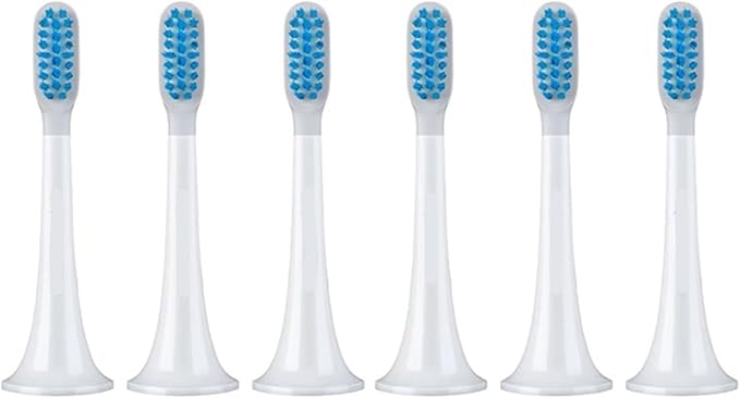 3/6PCS for T300 T500 Electric Toothbrush Head Teethbrush Replacement Heads(6PCS Sensitive Heads)