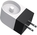 Compatible for Oral B Toothbrush Charger Replacement Fits Pro 300/400/500 Smart Series 2-in-1 Cordless/Wall Base IPX7 Waterproof(White R)