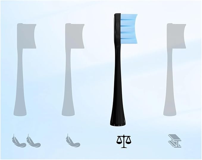 Compatible with 7MAGIC Electric Toothbrush Replacement Brush Headsfor(White)