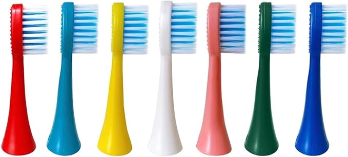 Compatible For5 Pieces Replacement Brush Heads(Deep Blue)
