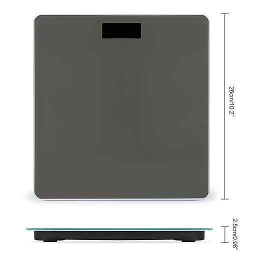 Men's Fashion Automatic Switch Digital Bathroom Weighing Scale Smart Scale Grey