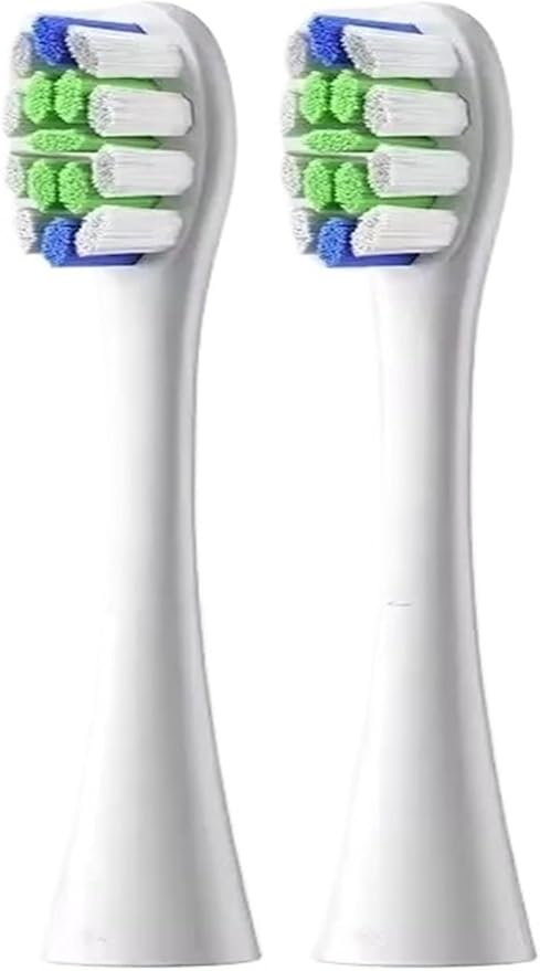 Electric Toothbrush Brush HeadsCompatible for Oclean X Elite Flow Z1 X10 E1 Air 2 All Series Smart Accessories(Oclean P1C1 2PCS)