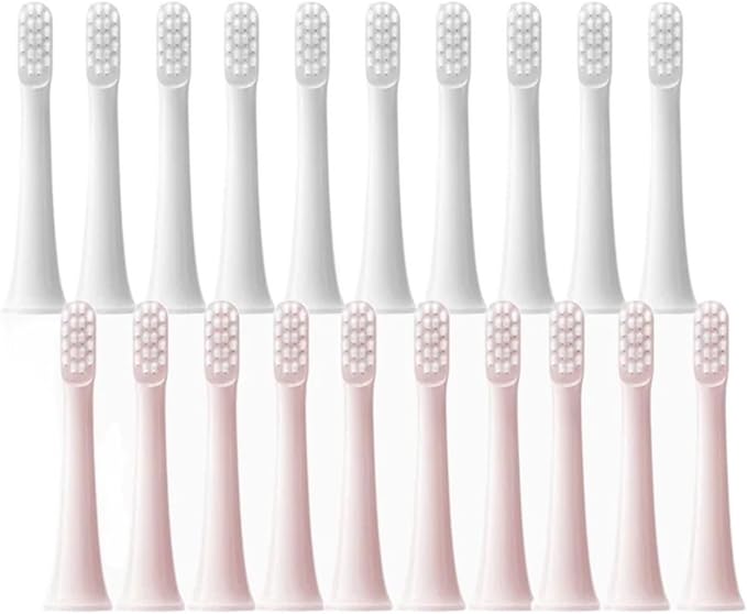Replacement Electric Toothbrush Soft Bristle(4Pink)