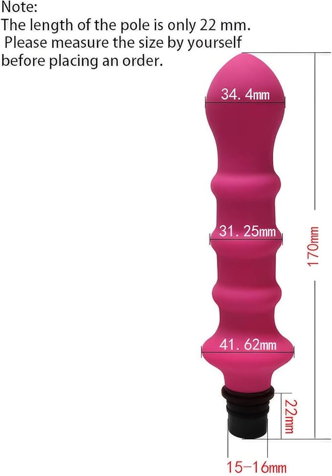 Massage Gun AttachmentsSilicone Massage Gun HeadsDeep Tissue Percussion Trigger Point Massage Replacement Head Plug and Play Comfort Tools (Color : B Size : 15MM-16MM)