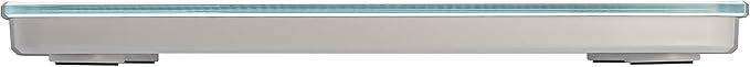 Taylor Glass Digital Bathroom Scale for Body Weight with Motion and Light Sensors Bright LED Display 440 lbs White