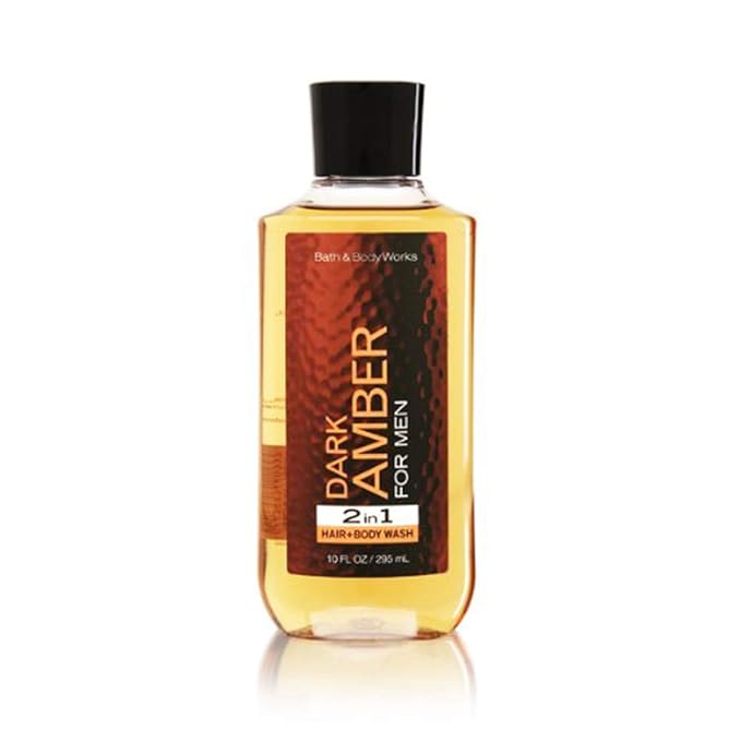 Bath and Body Works Dark Amber Hair and Body Wash