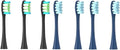 Compatible for Oclean Flow/X/X PRO/ Z1/ F1/ One/Air 2 /SE Brush Heads Soft Sonic Toothbrush Vacuum Bristle 7pcs Replacement(3Black 4Dark Blue)