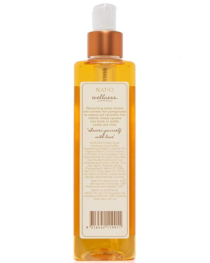 Natio Wellness Shower &amp Bath Gel 275ml