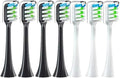 Toothbrush Heads Compatible for X3 X5 X3U X1 V1 V2 Head Bristle Replacement Nozzles with Anti-dust Cap(Purple)