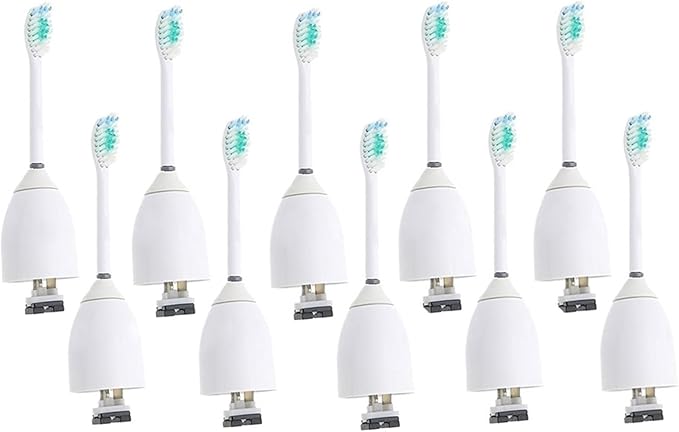 Replacement Electric Toothbrush HeadsCompatible for Philips Sonicare E-Series HX7001 HX7022(10 PCS)
