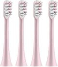 Toothbrush Vacuum BristleCompatible for X3 X5 X3U X1 V1 V2(4PCS Pink)